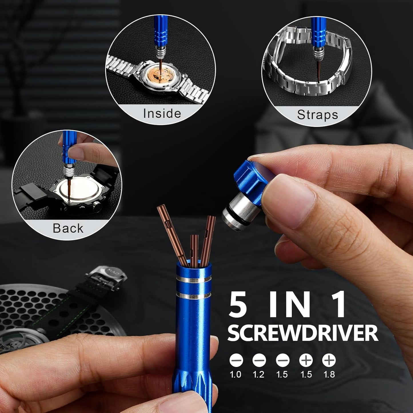 Watch Repair Kit & Watch Press Tool