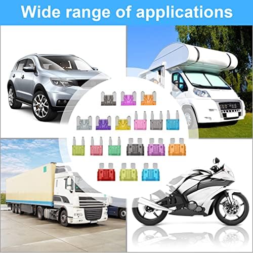 300Pcs Car Fuse Assortment Kit