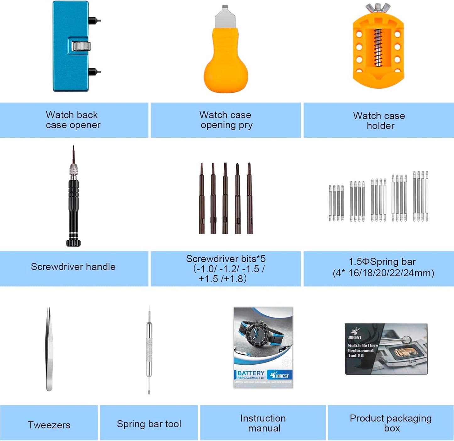 Watch Battery Replacement Kit