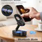 Jorest Wireless Induction Speaker,Cell Phone Stand with Bluetooth Speaker,Valentine's Gifts for Older Men Women Teenage Boy,Ampilifer Gadget Foldable with iPhone/Ipad,Birthday Gift for Dad Father
