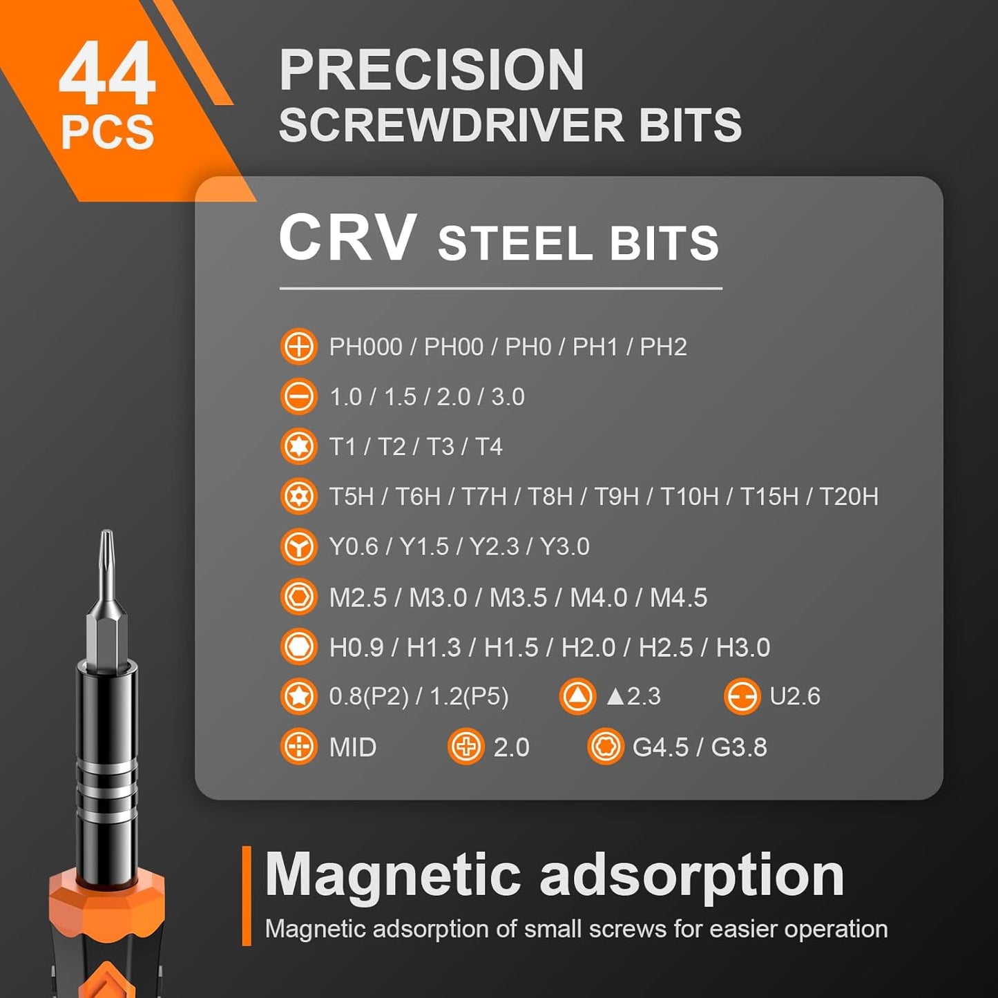 59Pcs Small Precision Screwdriver Set