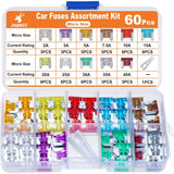 60Pcs Car Fuse Kit