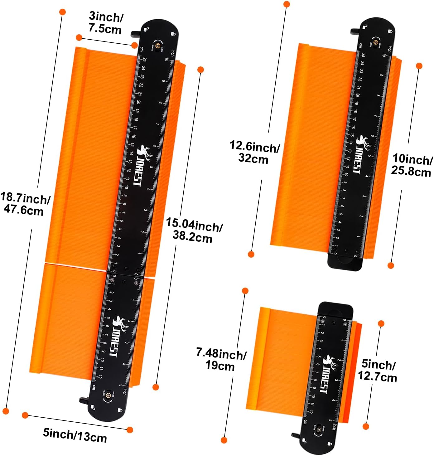 Connectable Contour Gauge (10+5 Inch)