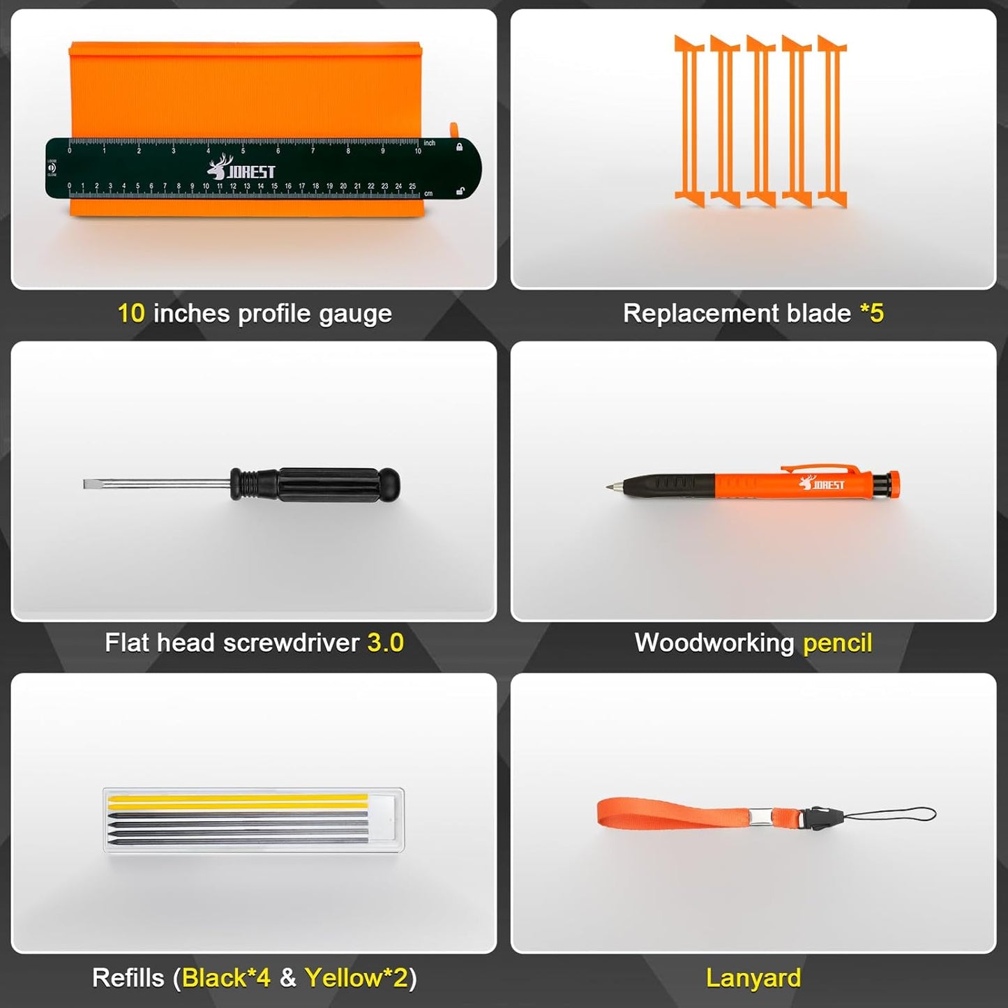 Contour Gauge Stocking Stuffers + Carpenter Pencil