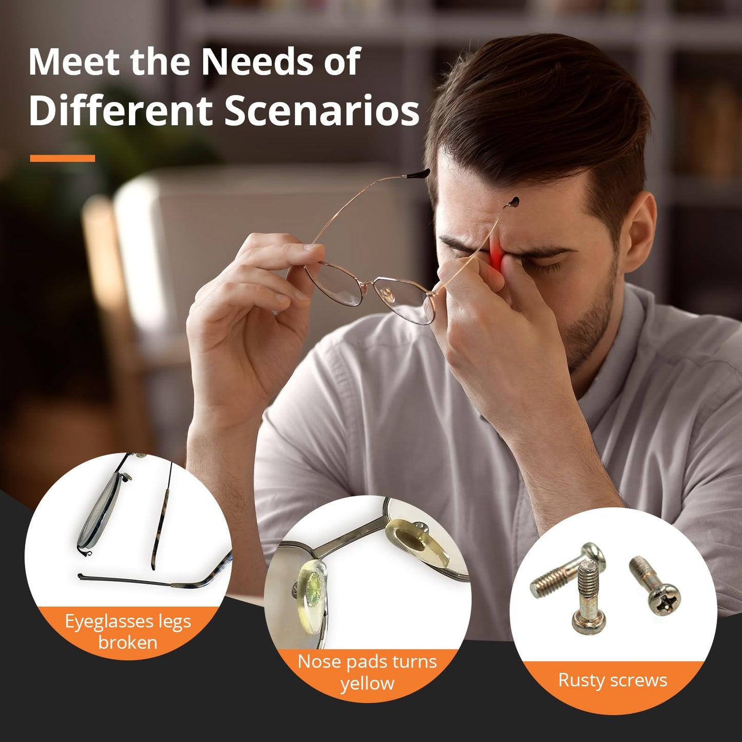JOREST Eyeglass Repair Kit
